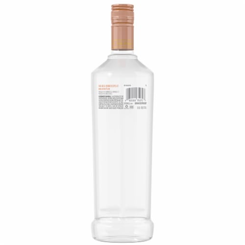 Smirnoff Peach (Vodka Infused With Natural Flavors) Perspective: back