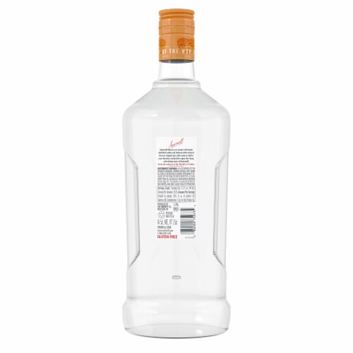 Smirnoff Peach (Vodka Infused With Natural Flavors) Perspective: back