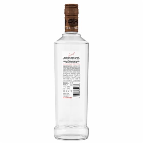 Smirnoff Coconut (Vodka Infused With Natural Flavors) Perspective: back
