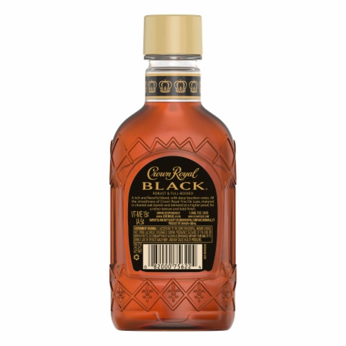 Crown Royal Black Blended Canadian Whisky Perspective: back