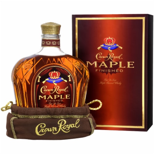 Crown Royal Maple Finished Canadian Whisky Perspective: back