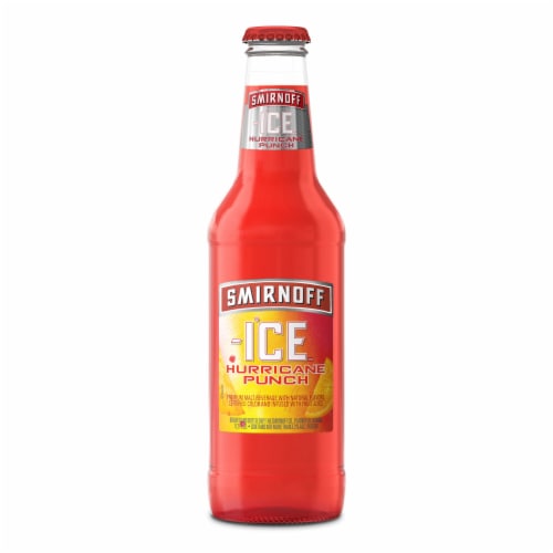 Smirnoff Ice Seasonal Hurricane Punch Flavored Hard Beverage Perspective: back