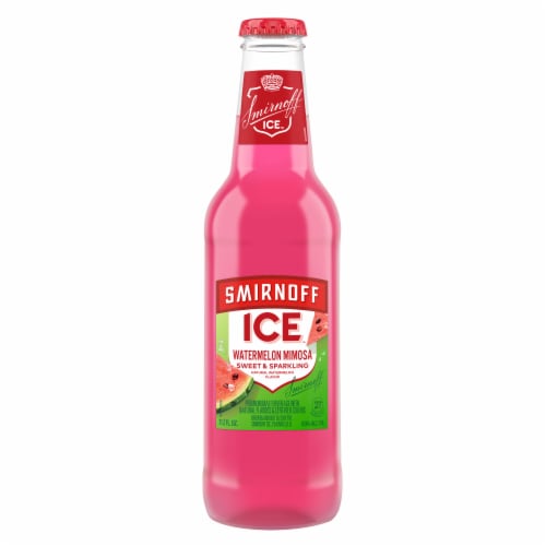 Smirnoff Ice Watermelon Mimosa Flavored Hard Beverage Perspective: back