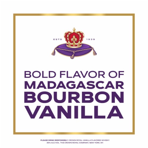Crown Royal Whisky - Canadian Vanilla Perspective: back