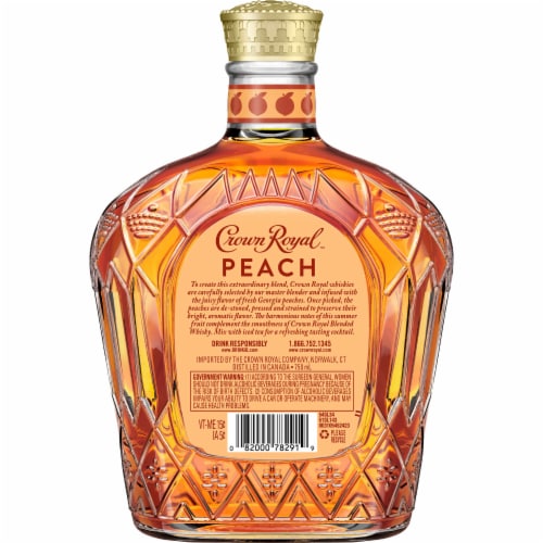 Crown Royal™ Peach Flavored Whisky Perspective: back