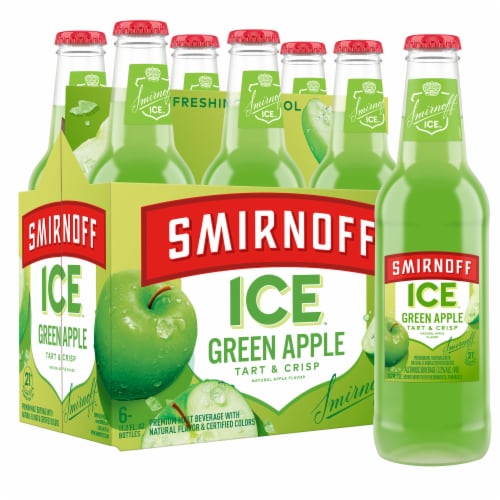 Smirnoff Ice Green Apple Perspective: back