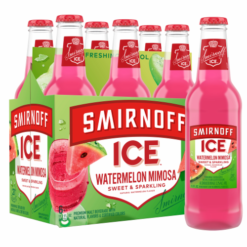 Smirnoff Ice Watermelon Mimosa Perspective: back