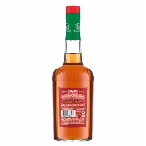 George Dickel Tabasco Brand Barrel Finish Perspective: back