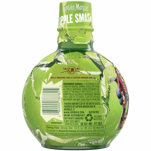 Captain Morgan Apple Smash Perspective: back
