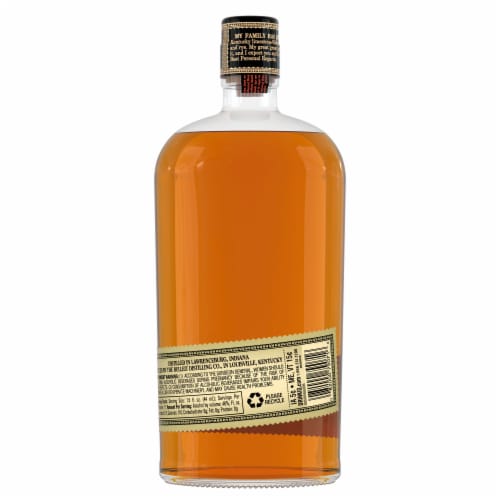 Bulleit Rye Aged 12 Years Whiskey Perspective: back