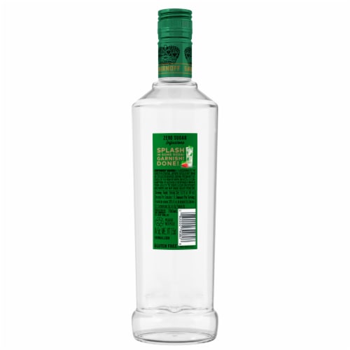 Smirnoff Zero Sugar Infusions Watermelon & Mint (Vodka Infused With Natural Flavors) Perspective: back