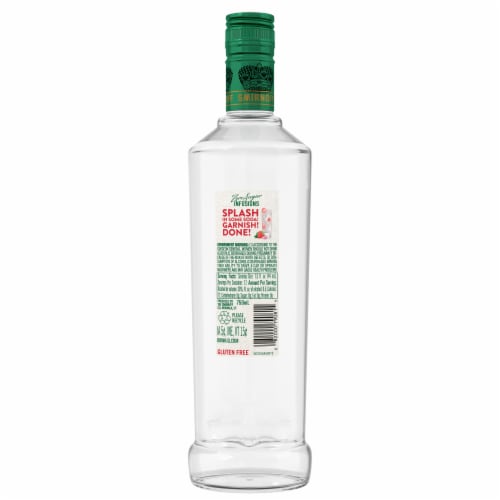 Smirnoff Zero Sugar Infusions Strawberry & Rose (Vodka Infused With Natural Flavors) Perspective: back