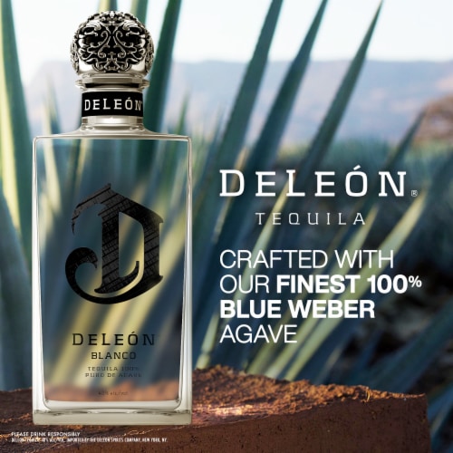 DeLeon Tequila Blanco Perspective: back