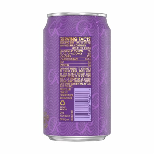 Crown Royal Whisky and Cola Canadian Whisky Cocktail Perspective: back