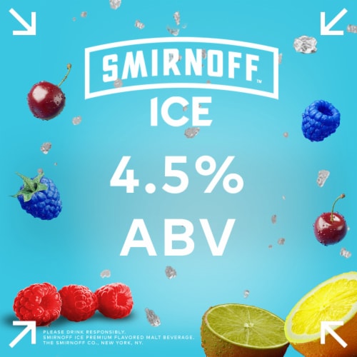 Smirnoff Ice Zero Sugar Variety Pack Perspective: back
