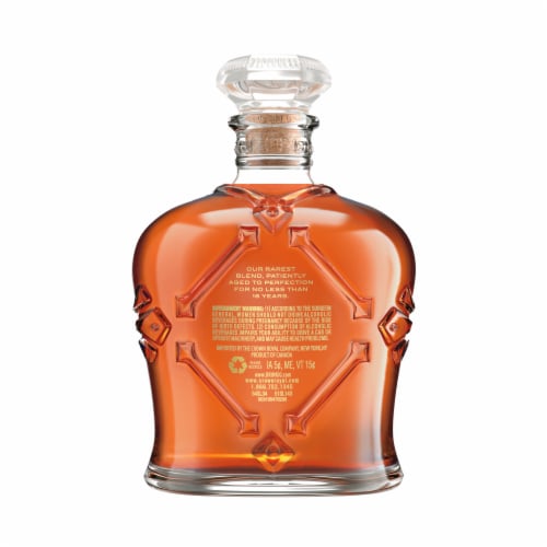 Crown Royal 18 Years Extra Rare Blended Canadian Whisky Perspective: back
