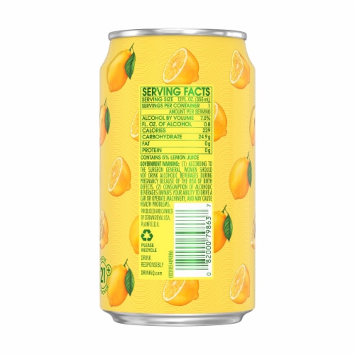 Crown Royal Ready To Drink Whisky Lemonade (RTD) Perspective: back