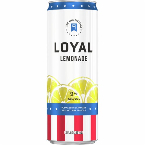 Loyal 9 Loyal Lemonade Vodka Cocktail Perspective: back