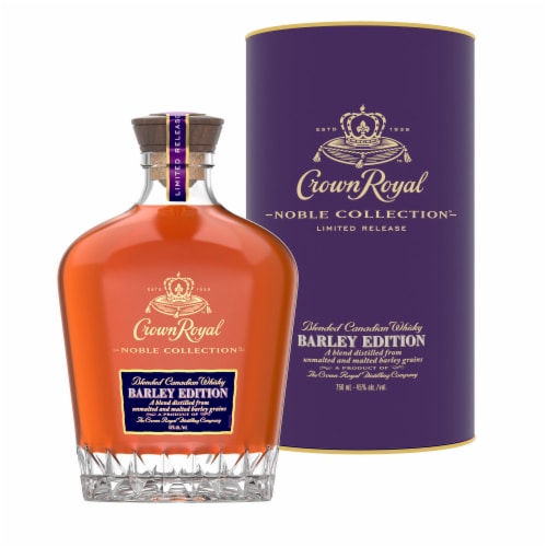 Crown Royal Noble Collection Barley Edition Blended Canadian Whisky Perspective: back