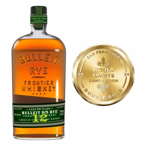Bulleit Whiskey - American Rye 12 YO Perspective: back