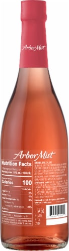 Arbor Mist Exotic Fruit White Zinfandel Sweet Wine Perspective: back