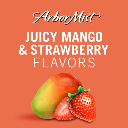 Arbor Mist Mango Strawberry Moscato Sweet Wine Perspective: back