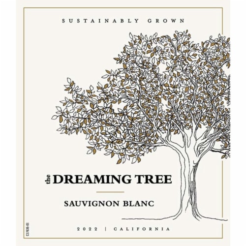 The Dreaming Tree Sauvignon Blanc California White Wine Perspective: back
