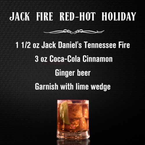 Jack Daniel's Tennessee Fire Whiskey Specialty Perspective: back