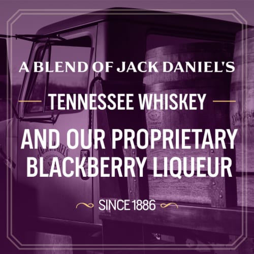 Jack Daniel's® Tennessee Blackberry™ Whiskey Perspective: back