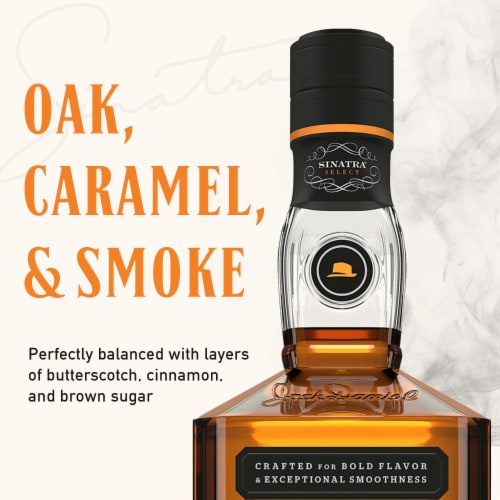 Jack Daniel's Sinatra Select Tennessee Whiskey Perspective: back