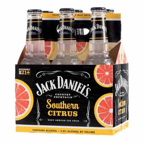 Jack Daniel's Southern Citrus Flavored Hard Beverage Perspective: back