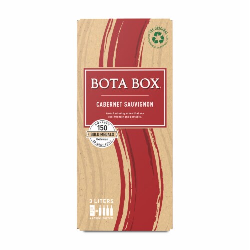 Bota Box Cabernet Sauvignon Red Wine Perspective: back
