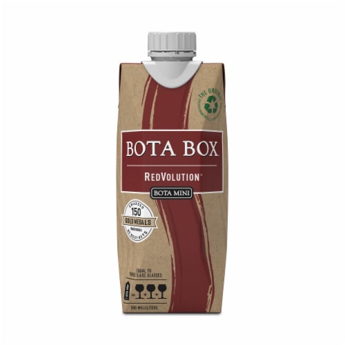 Bota Mini RedVolution Red Wine Blend Perspective: back