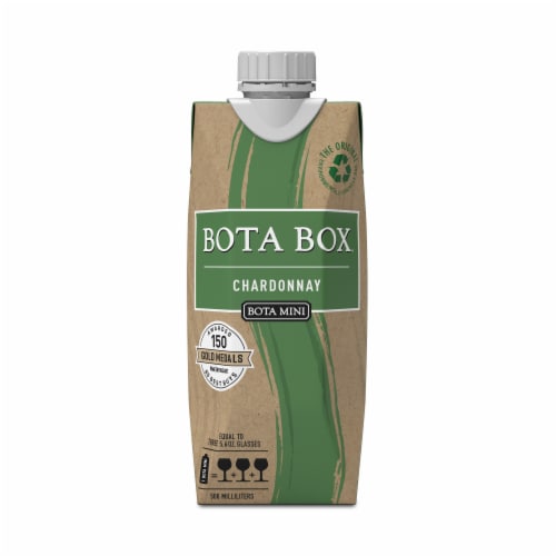 Bota Mini Chardonnay White Wine Perspective: back