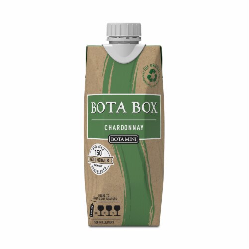 Bota Mini Chardonnay White Wine Perspective: back
