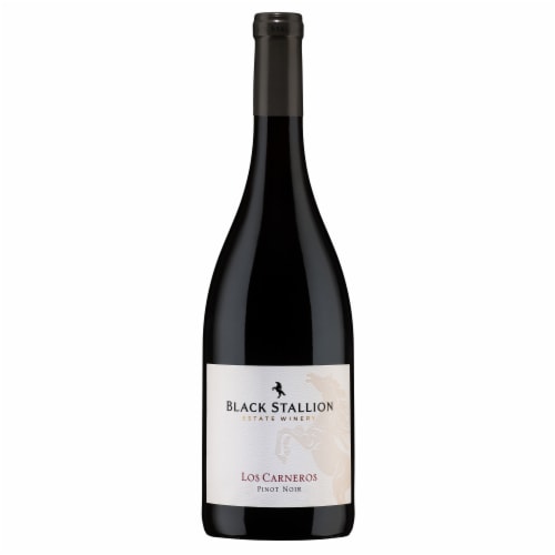 Black Stallion Pinot Noir Napa Red Wine Perspective: back