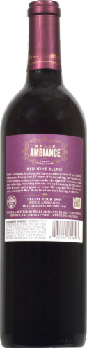 Belle Ambiance Red Wine Perspective: back