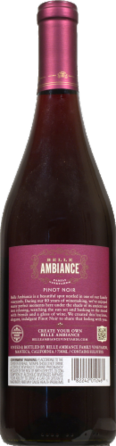 Belle Ambiance Pinot Noir Perspective: back