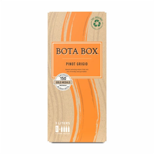 Bota Box Pinot Grigio White Wine Perspective: back