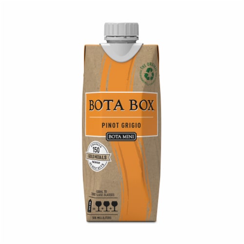 Bota Mini Pinot Grigio White Wine Perspective: back