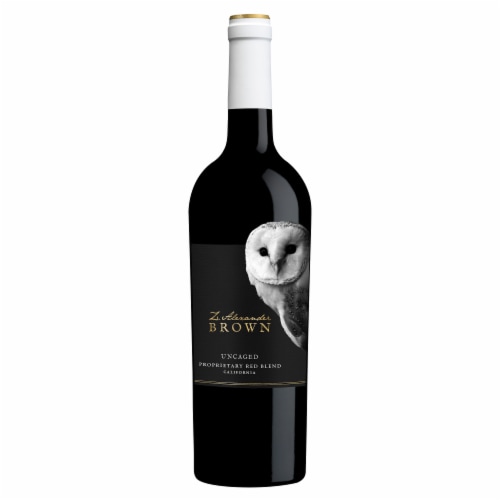 Z. Alexander Brown California Red Blend Wine Perspective: back