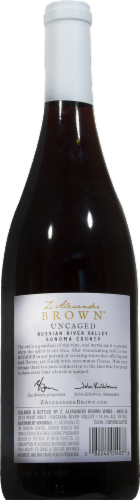 Z. Alexander Brown Uncaged Pinot Noir Perspective: back