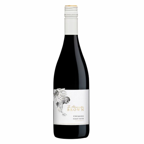 Z. Alexander Brown California Pinot Noir Red Wine Perspective: back