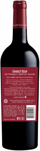 Gnarly Head Authentic Harvest Blend Red Wine Perspective: back