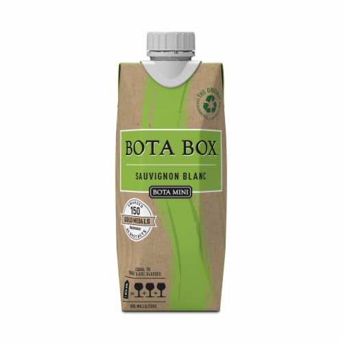 Bota Mini Sauvignon Blanc White Wine Perspective: back