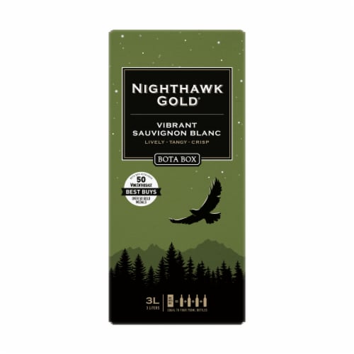 Nighthawk Gold by Bota Box Vibrant Sauvignon Blanc White Wine Perspective: back
