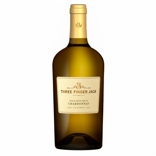 Three Finger Jack Gold Mine Hills Chardonnay California White Wine Perspective: back