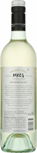 1924 Double Gold California Sauvignon Blanc White Wine Perspective: back