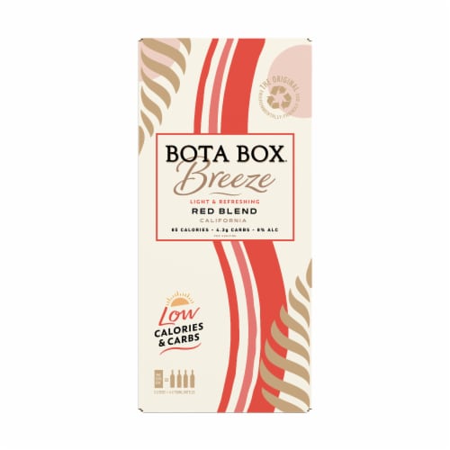 Bota Box Breeze Red Blend Wine Perspective: back