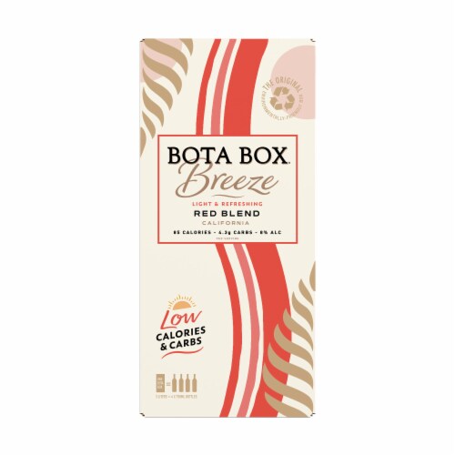 Bota Box Breeze Red Blend Wine Perspective: back